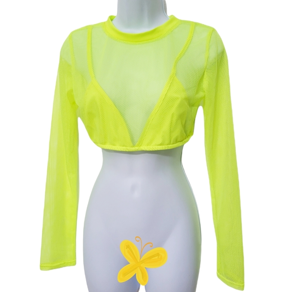 Neon Mesh Tops| Spring Break